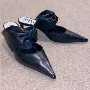 Zara Bow Mules